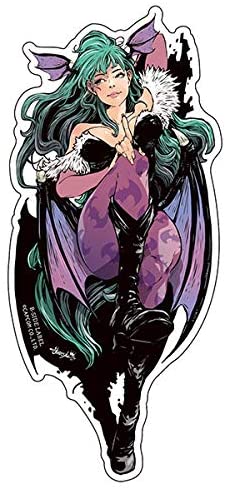 Capcom x B-Side Label Sticker Girl Morrigan