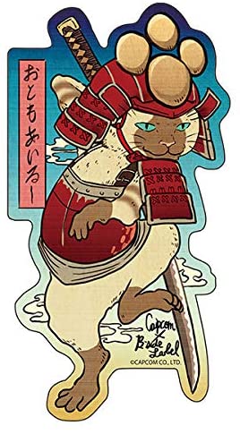 Capcom x B-Side Label Sticker Monster Hunter - Otomo Airou (Japanese Style) image 1