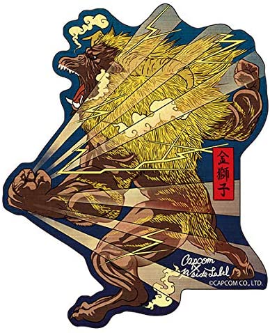 Capcom x B-Side Label Sticker Monster Hunter - Rajang (Japanese Style) image 1