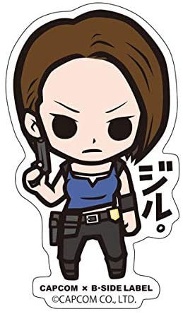 Capcom x B-Side Label Sticker Resident Evil - Jill image 1