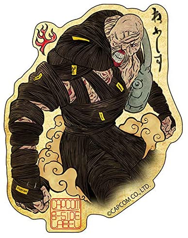 Capcom x B-Side Label Sticker Resident Evil - Nemesis (Japanese Style) image 1