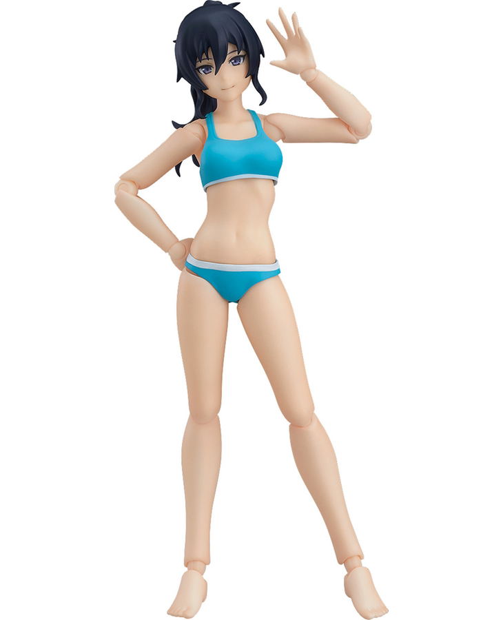 figma Styles No. 488 Original Character: Female Swimsuit Body (Makoto) image 1