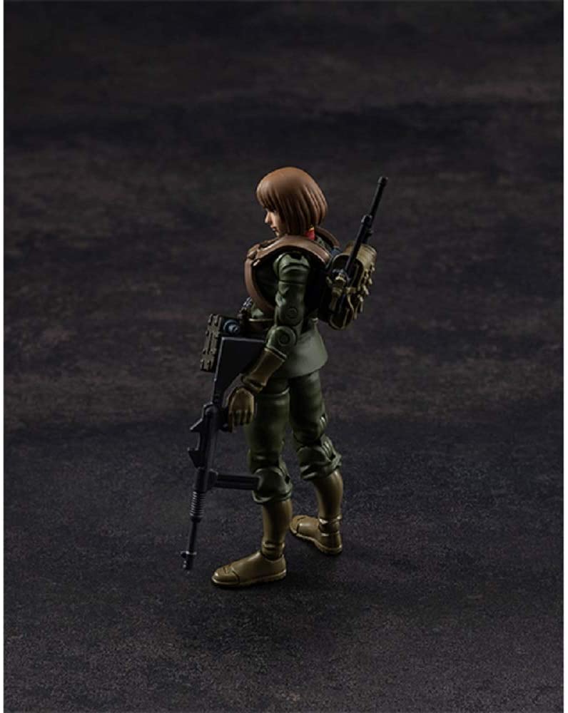 Gundam Military Generation Mobile Suit Gundam 1/18 Scale Pre-Painted Figure: Zeon Army Normal Soldier 03 image 3