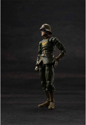 Gundam Military Generation Mobile Suit Gundam 1/18 Scale Pre-Painted Figure: Zeon Army Normal Soldier 01