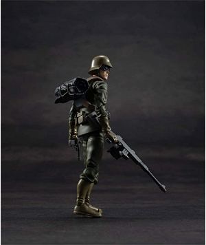 Gundam Military Generation Mobile Suit Gundam 1/18 Scale Pre-Painted Figure: Zeon Army Normal Soldier 01