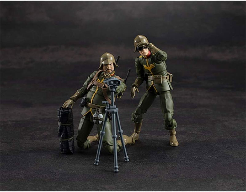 Gundam Military Generation Mobile Suit Gundam 1/18 Scale Pre-Painted Figure: Zeon Army Normal Soldier 02 image 11