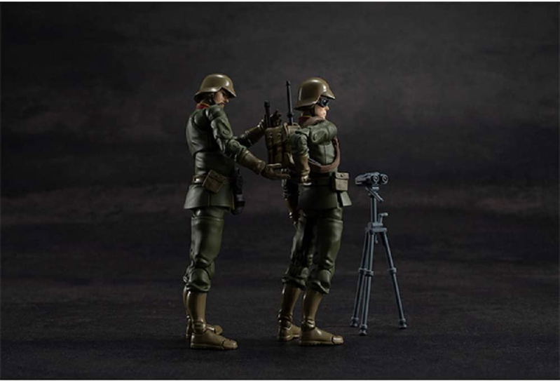 Gundam Military Generation Mobile Suit Gundam 1/18 Scale Pre-Painted Figure: Zeon Army Normal Soldier 02 image 12