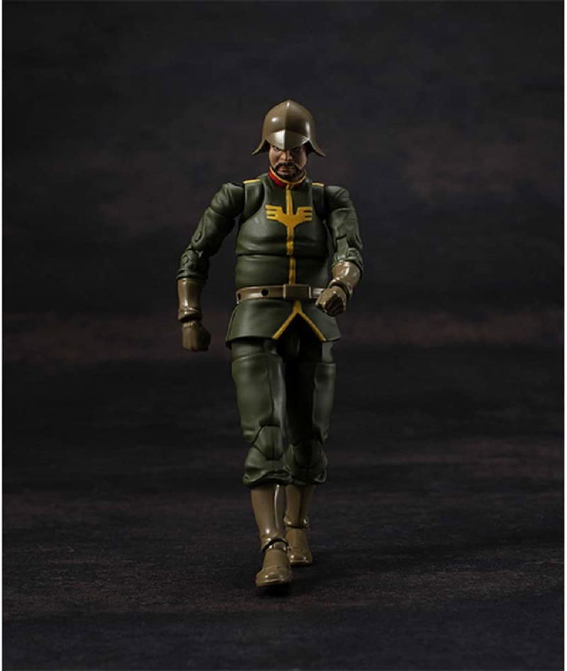 Gundam Military Generation Mobile Suit Gundam 1/18 Scale Pre-Painted Figure: Zeon Army Normal Soldier 02 image 2