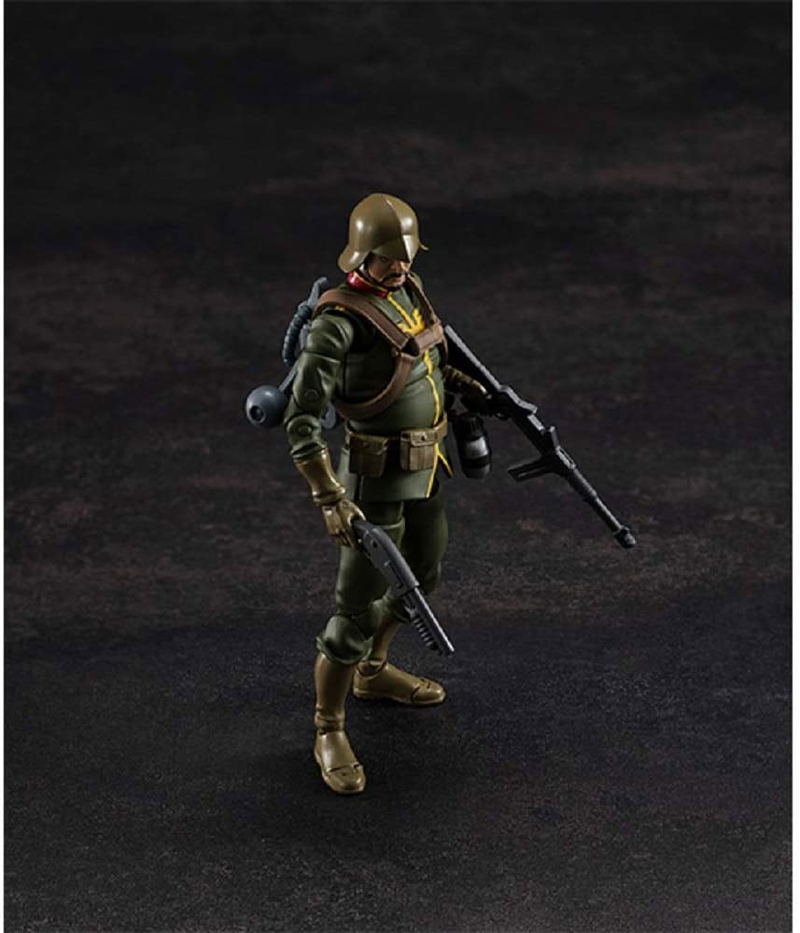 Gundam Military Generation Mobile Suit Gundam 1/18 Scale Pre-Painted Figure: Zeon Army Normal Soldier 02 image 3