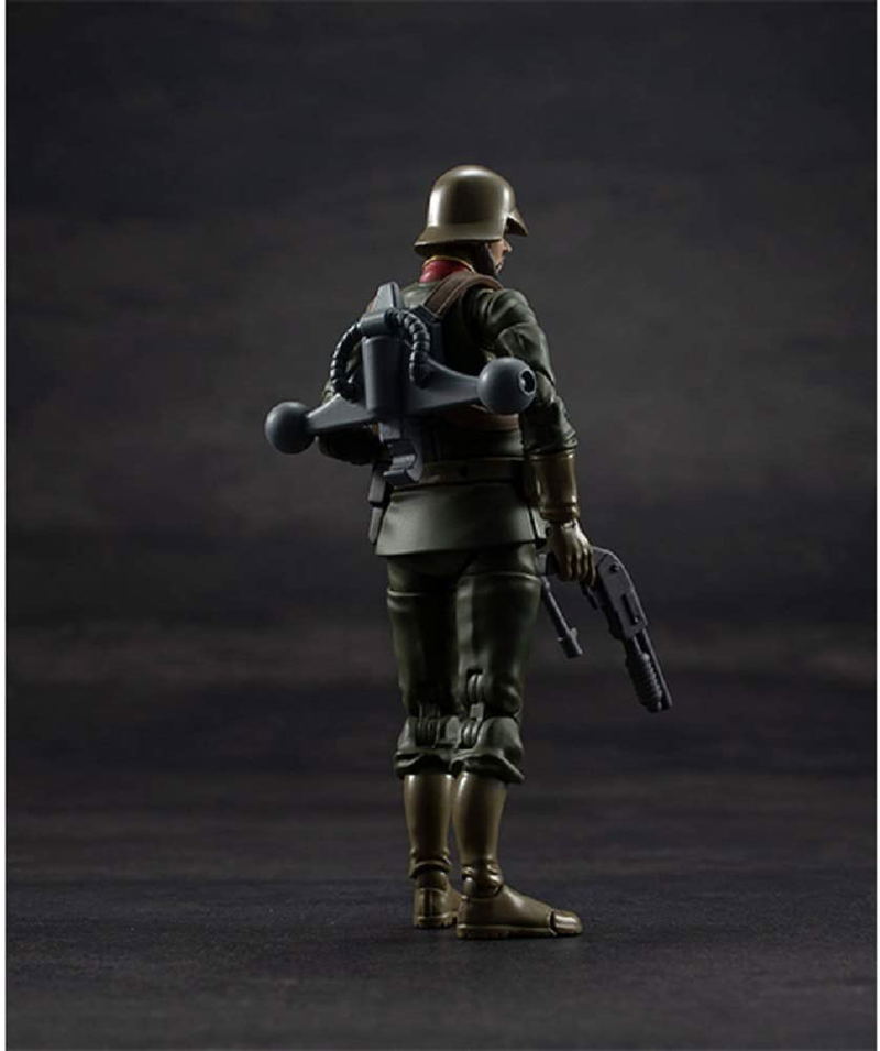 Gundam Military Generation Mobile Suit Gundam 1/18 Scale Pre-Painted Figure: Zeon Army Normal Soldier 02 image 4