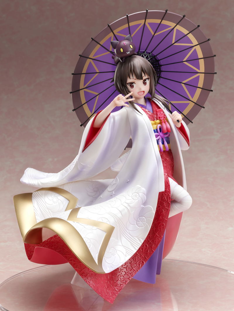 Konosuba -God's Blessing on This Wonderful World!- Legend of Crimson 1/7 Scale Pre-Painted Figure: Megumin Shiromuku Ver. image 2