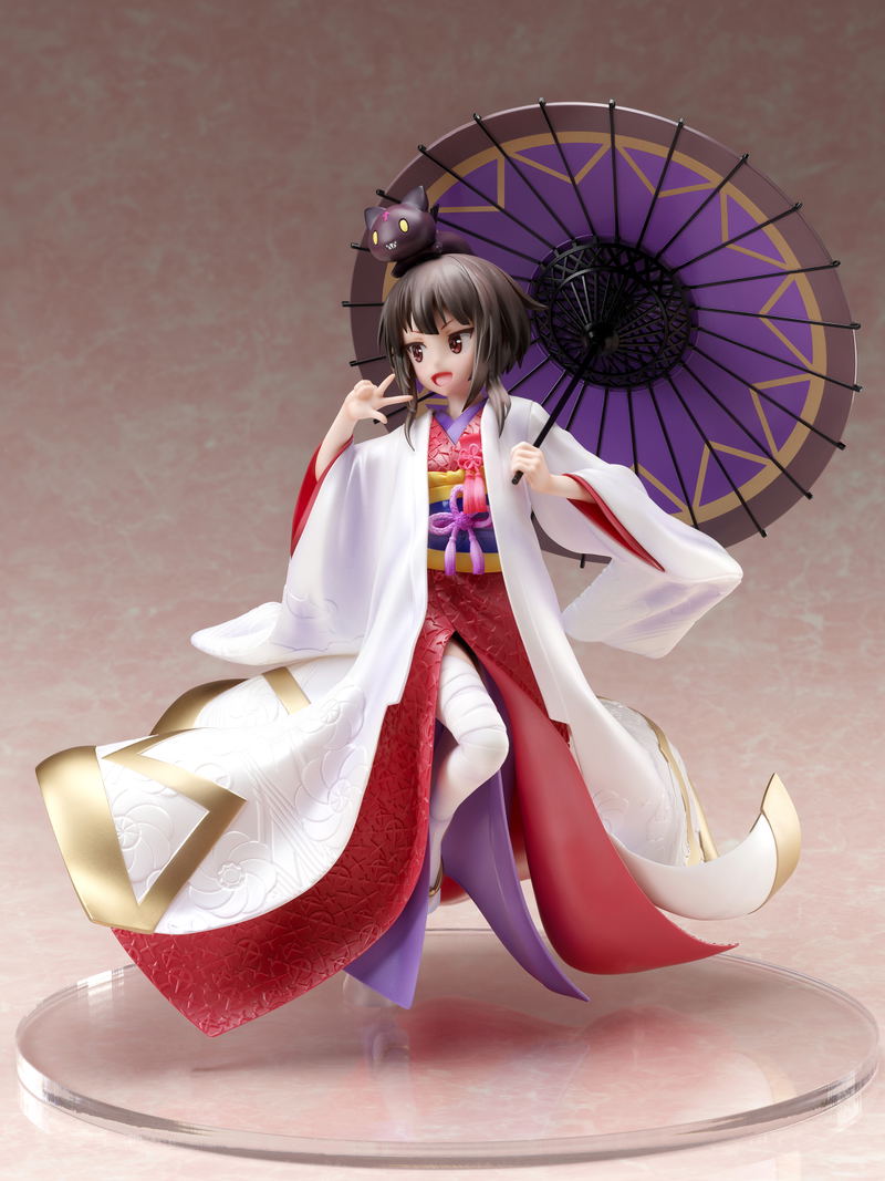 Konosuba -God's Blessing on This Wonderful World!- Legend of Crimson 1/7 Scale Pre-Painted Figure: Megumin Shiromuku Ver. image 3