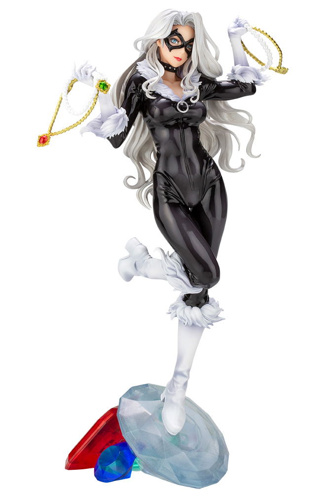 Marvel Universe Marvel Bishoujo 1/7 Scale Pre-Painted Figure: Black Cat Steals Your Heart image 1