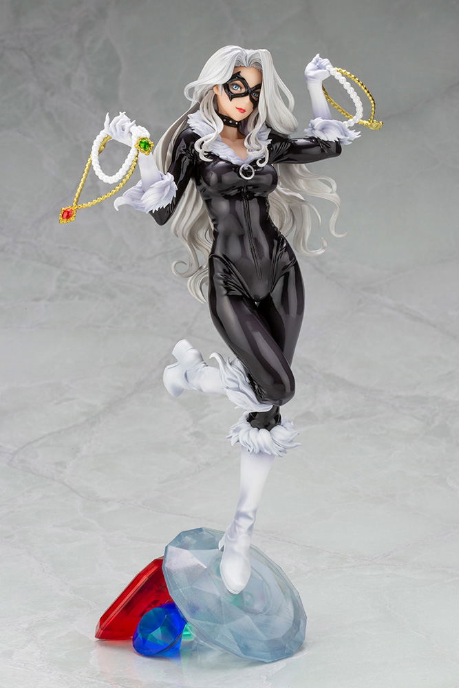 Marvel Universe Marvel Bishoujo 1/7 Scale Pre-Painted Figure: Black Cat Steals Your Heart image 2