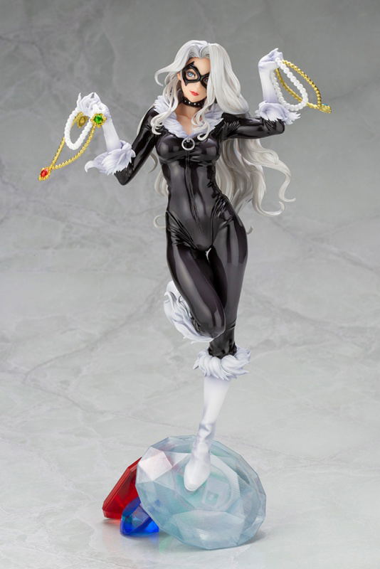 Marvel Universe Marvel Bishoujo 1/7 Scale Pre-Painted Figure: Black Cat Steals Your Heart image 3