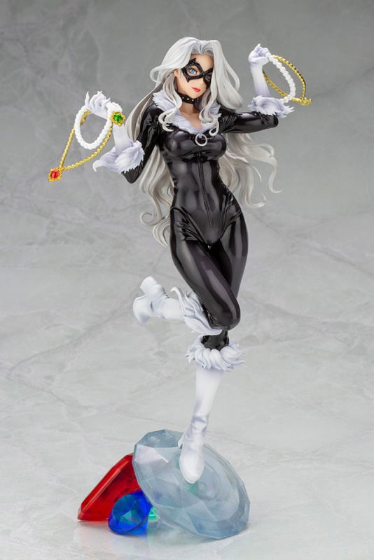 Marvel Universe Marvel Bishoujo 1/7 Scale Pre-Painted Figure: Black Cat Steals Your Heart image 4