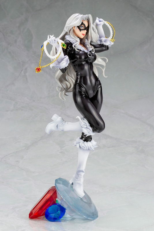 Marvel Universe Marvel Bishoujo 1/7 Scale Pre-Painted Figure: Black Cat Steals Your Heart image 7