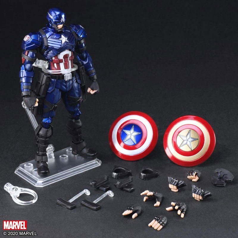 Marvel Universe Variant Bring Arts Designed by Tetsuya Nomura: Captain America image 7