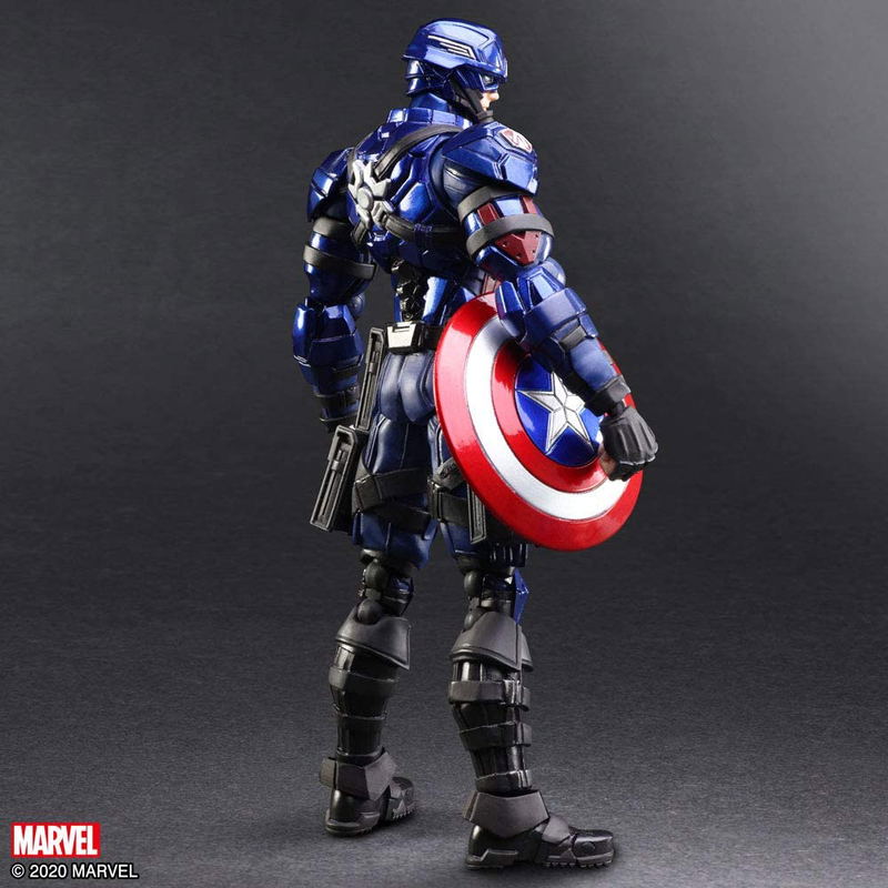 Marvel Universe Variant Bring Arts Designed by Tetsuya Nomura: Captain America image 8
