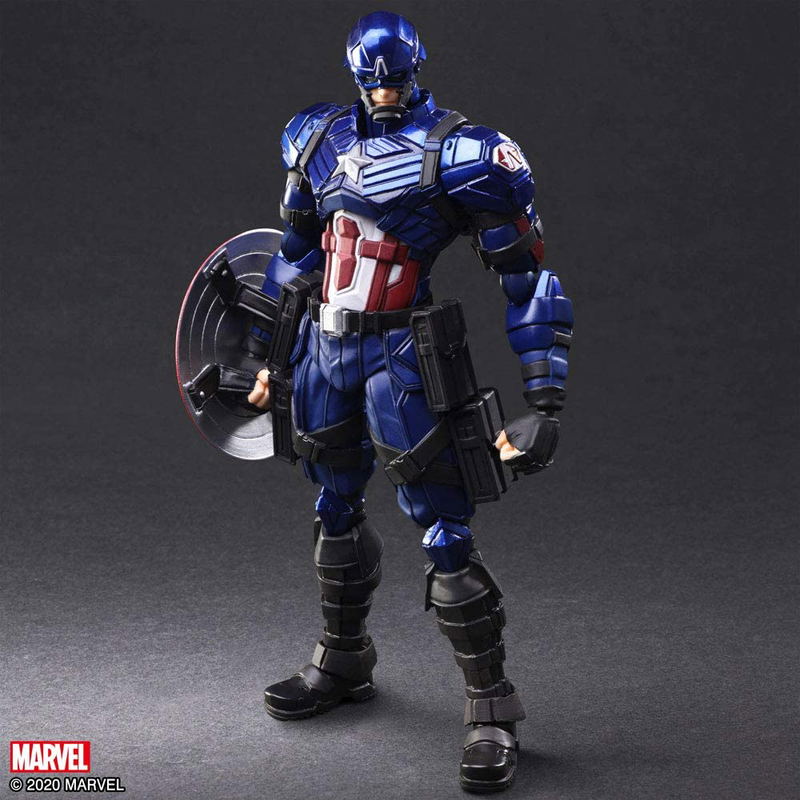 Marvel Universe Variant Bring Arts Designed by Tetsuya Nomura: Captain America image 9