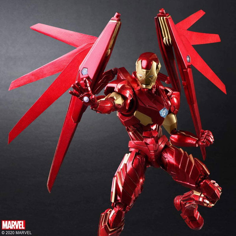 Marvel Universe Variant Bring Arts Designed by Tetsuya Nomura: Iron Man image 5