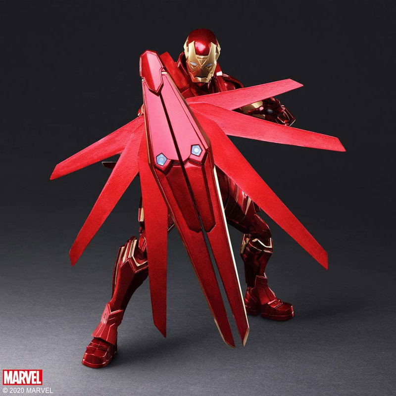 Marvel Universe Variant Bring Arts Designed by Tetsuya Nomura: Iron Man image 6