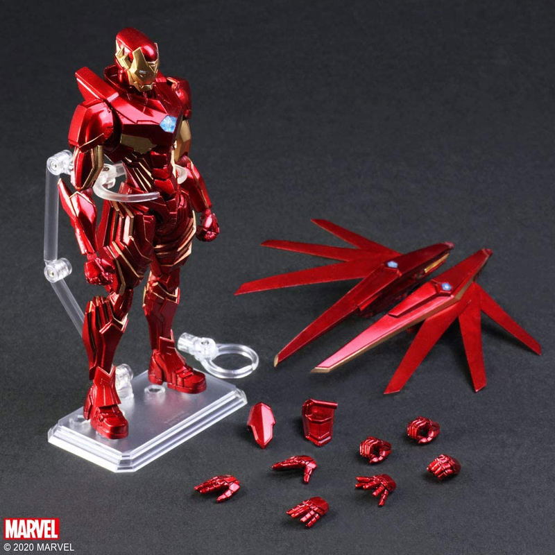 Marvel Universe Variant Bring Arts Designed by Tetsuya Nomura: Iron Man image 7