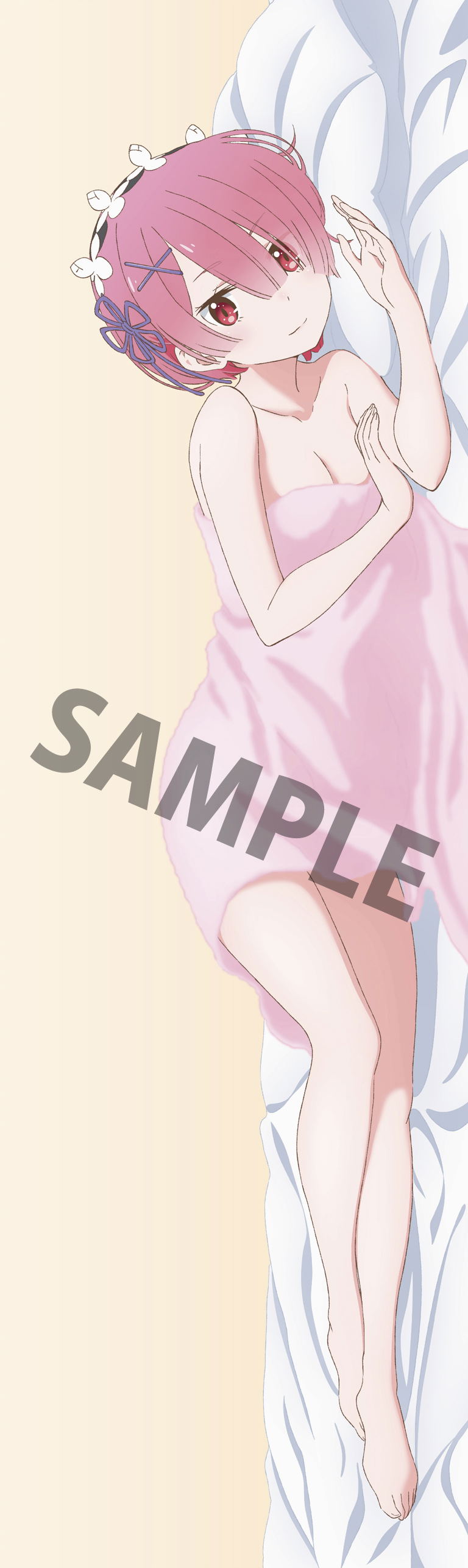 Re ZERO Starting Life in Another World Dakimakura Cover: Ram (2nd Order) image 2