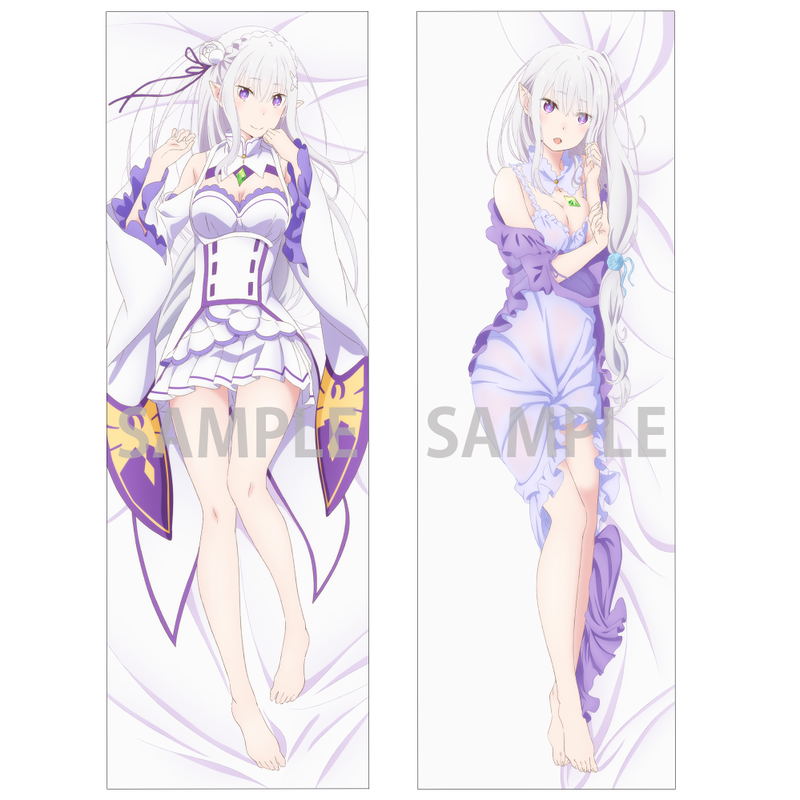 Re:Zero kara Hajimeru Isekai Seikatsu Dakimakura Cover: Emilia (3rd Order) image 1
