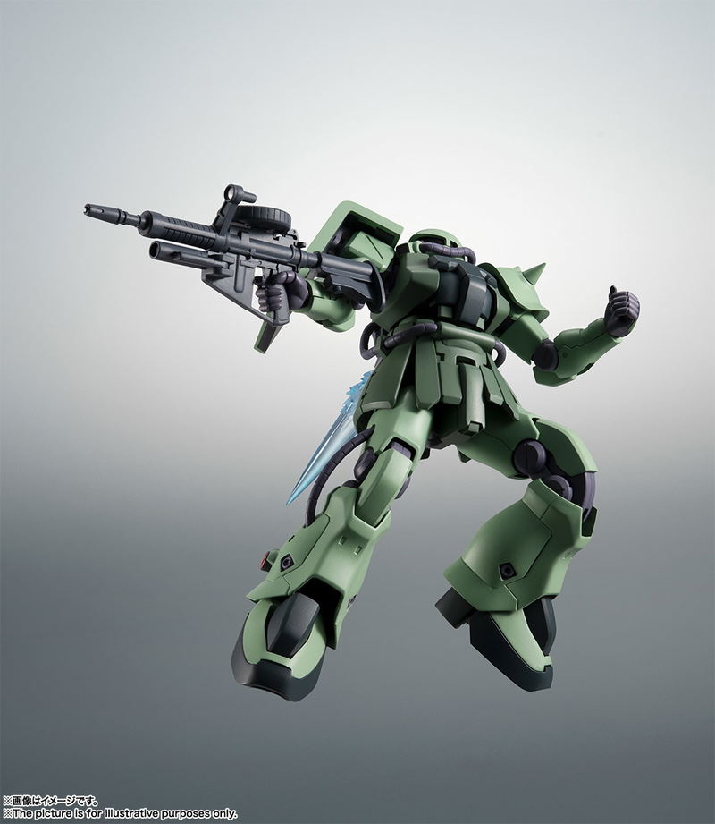 Robot Spirits Side MS Mobile Suit Gundam0083 Stardust Memory: MS-06F-2 Zaku II F2 Type Ver. A.N.I.M.E. image 9
