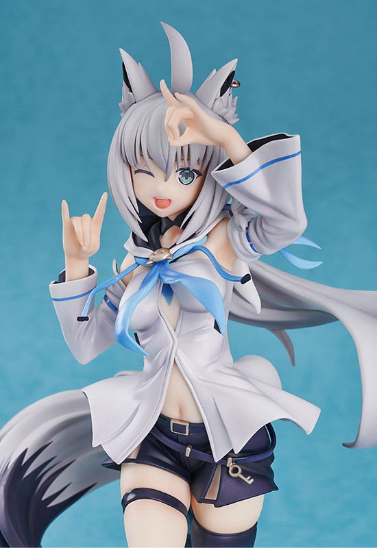 Shirakami Fubuki Channel 1/7 Scale Pre-Painted Figure: Shirakami Fubuki 2019 Summer Event Ver. image 6