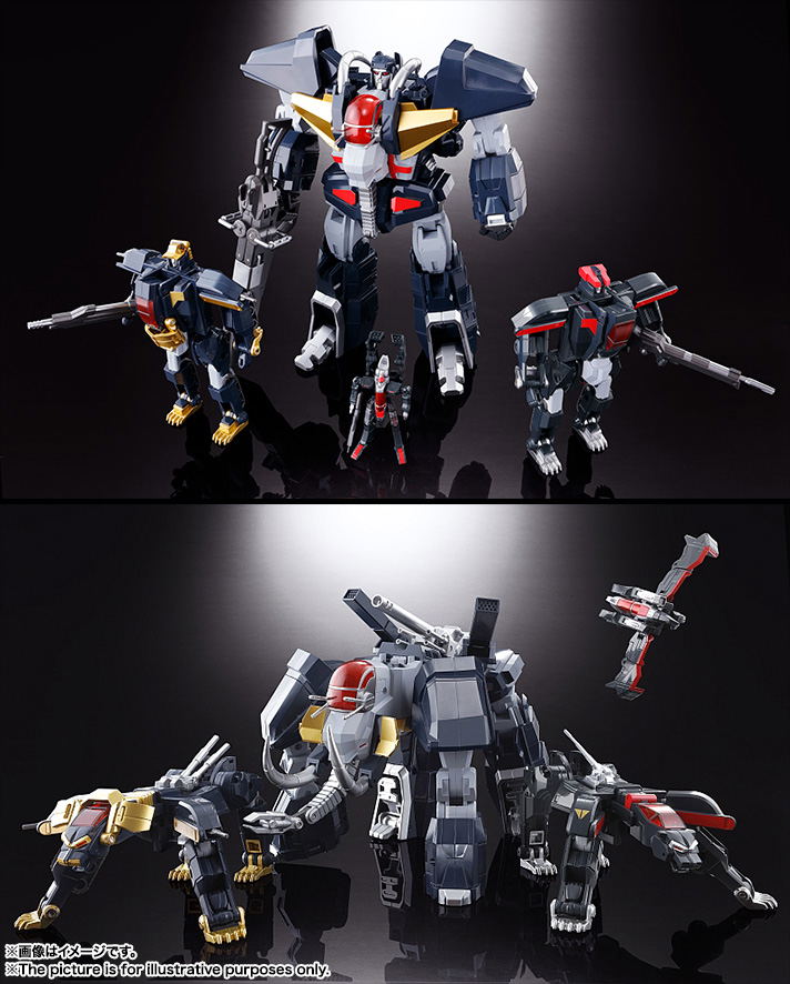 Soul of Chogokin GX-13R Super Beast Machine God Dancouga: Dancouga Renewal Ver. image 12