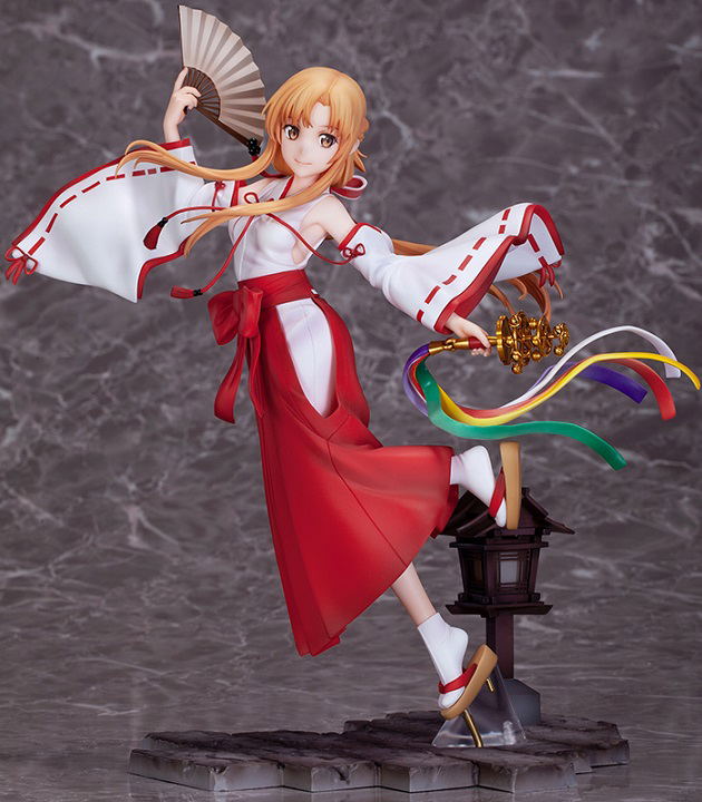 Sword Art Online Alicization War of Underworld 1/7 Scale Pre-Painted Figure: Asuna Miko Ver. image 3