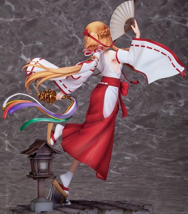 Sword Art Online Alicization War of Underworld 1/7 Scale Pre-Painted Figure: Asuna Miko Ver. image 5