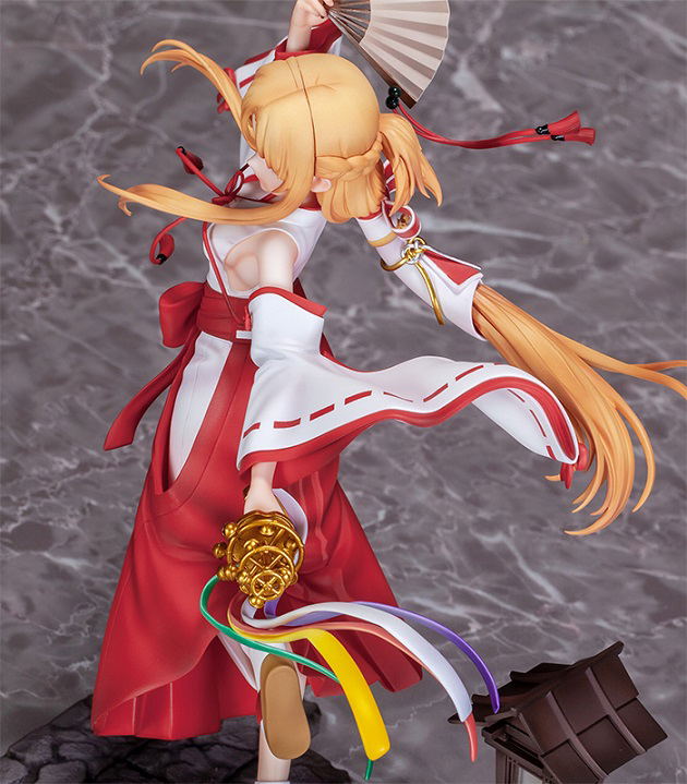 Sword Art Online Alicization War of Underworld 1/7 Scale Pre-Painted Figure: Asuna Miko Ver. image 6