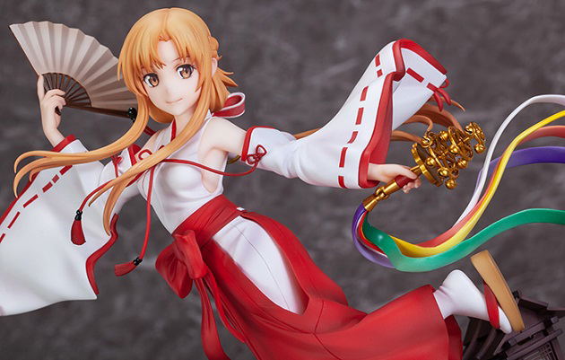 Sword Art Online Alicization War of Underworld 1/7 Scale Pre-Painted Figure: Asuna Miko Ver. image 7