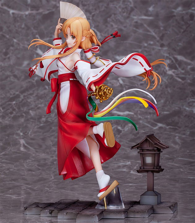 Sword Art Online Alicization War of Underworld 1/7 Scale Pre-Painted Figure: Asuna Miko Ver. image 8