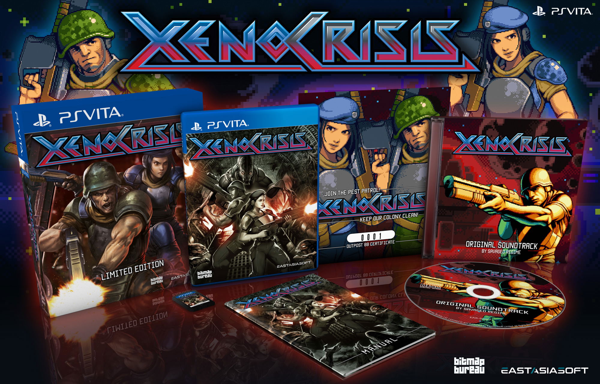 Xeno Crisis [Limited Edition] PLAY EXCLUSIVES for PlayStation Vita