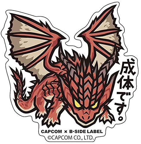 Capcom x B-Side Label Sticker Monster Hunter - Seitai Desu image 1