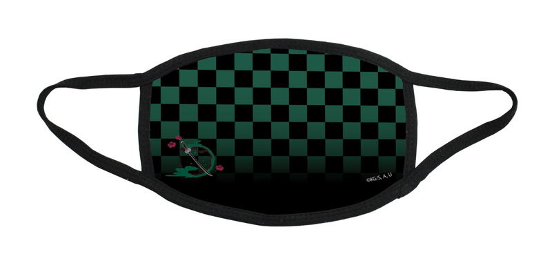 Demon Slayer: Kimetsu No Yaiba 01 Green Cloth Mask image 1