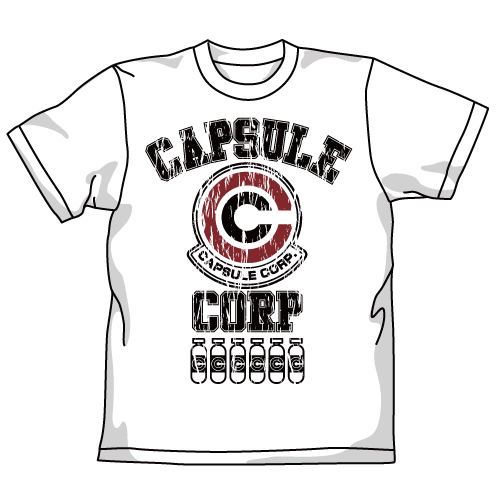 Dragon Ball Z Kai - Capsule Corporation T-shirt White (L Size) image 1