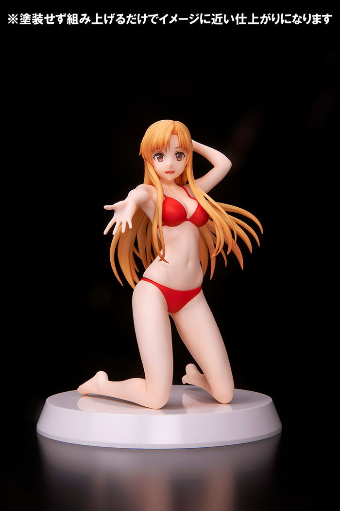 Assemble Heroines Sword Art Online -Alicization- 1/8 Scale Semi-finished Figure Kit: Asuna Summer Queens image 11