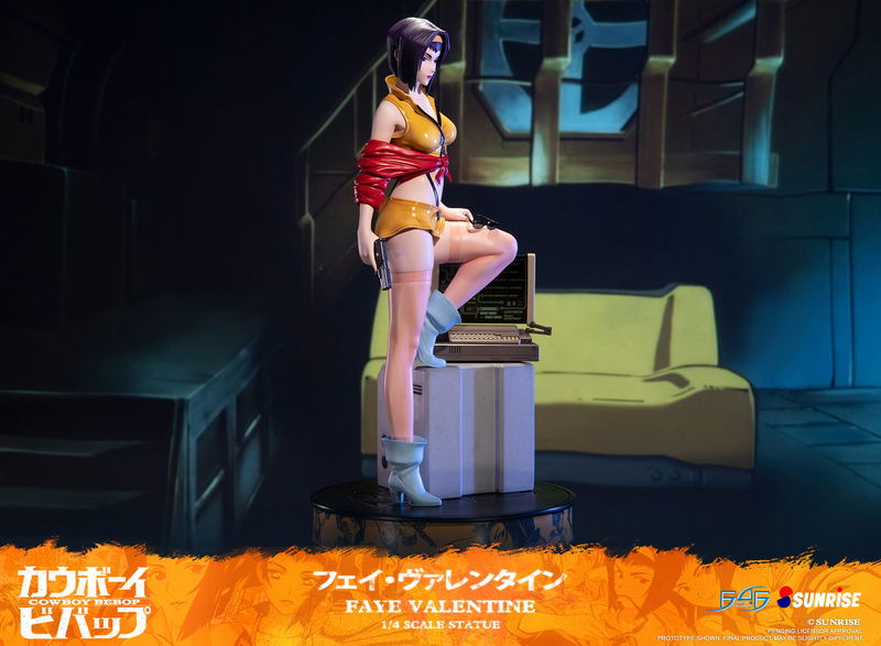 Cowboy Bebop 1/4 Scale Statue: Faye Valentine [Standard Edition] image 12
