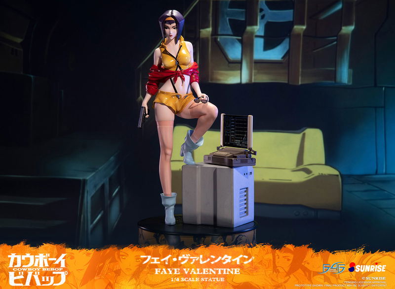Cowboy Bebop 1/4 Scale Statue: Faye Valentine [Standard Edition] image 18