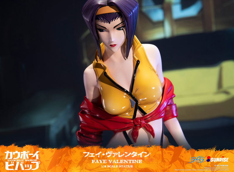Cowboy Bebop 1/4 Scale Statue: Faye Valentine [Standard Edition] image 19