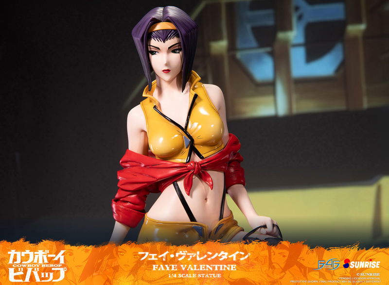 Cowboy Bebop 1/4 Scale Statue: Faye Valentine [Standard Edition] image 26