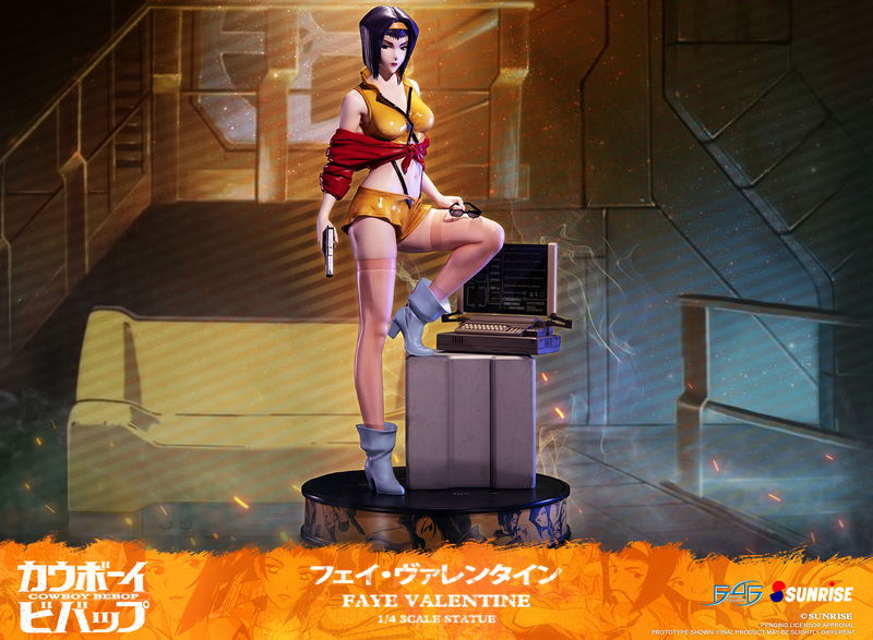 Cowboy Bebop 1/4 Scale Statue: Faye Valentine [Standard Edition] image 9