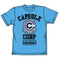 Dragon Ball Z Kai - Capsule Corporation T-shirt Saxe Blue (S Size) thumbnail 1