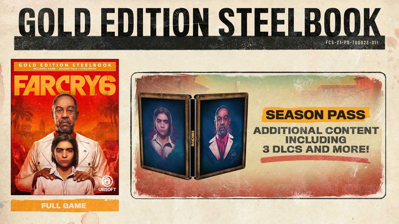Far Cry 6 [Gold Edition Steelbook] image 1
