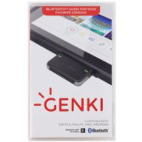 Genki Audio Bluetooth Adapter for Nintendo Switch (Gray)